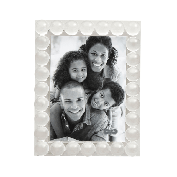 Clear Beaded Acrylic Frame - Pickering Boxwood