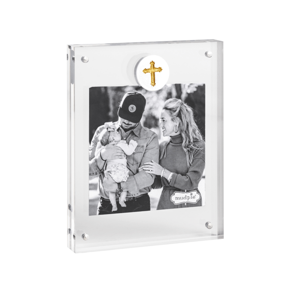 Cross Medallion Acrylic Frames - Pickering Boxwood