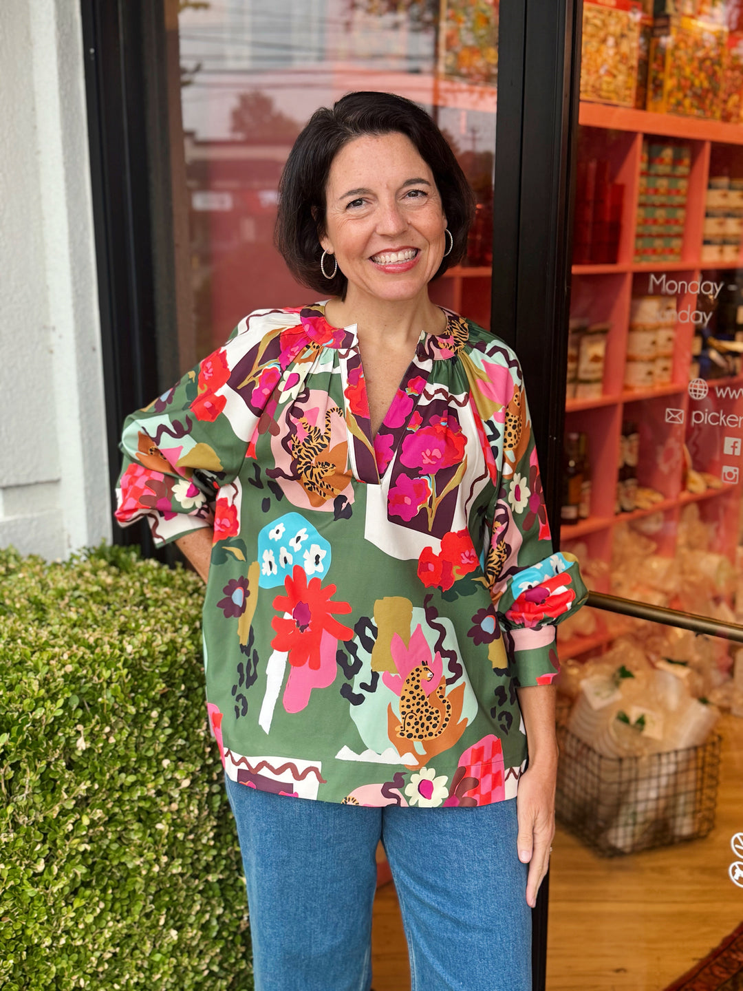 Rhett Tunic in Untamed by Crosby by Mollie Burch