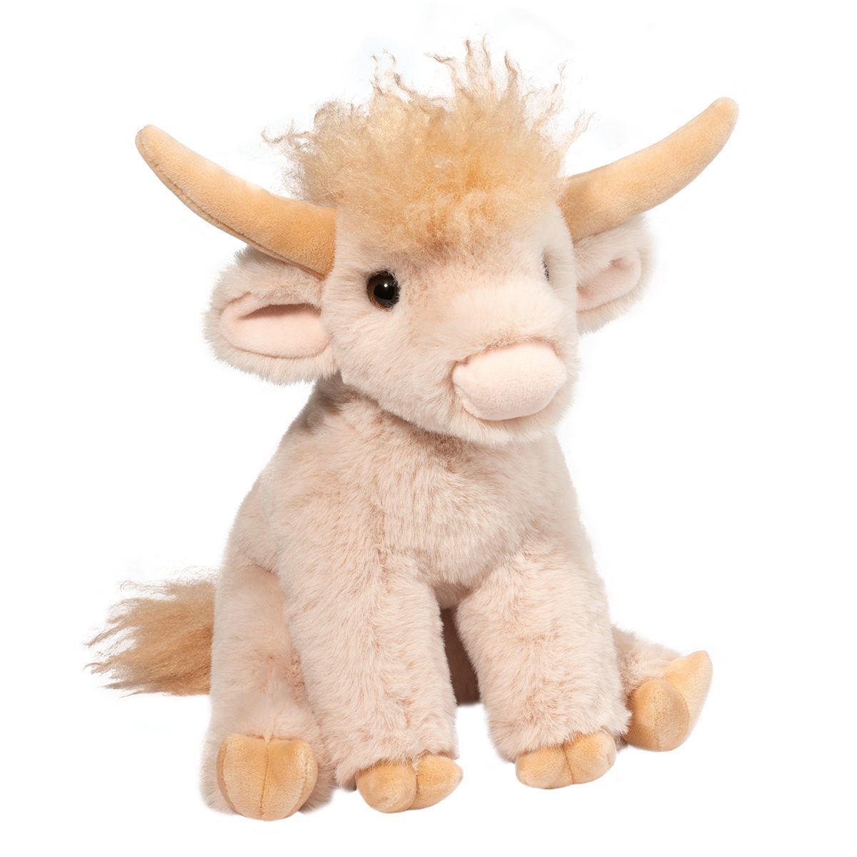 Laddie Cream Highland Cow Plush Toy