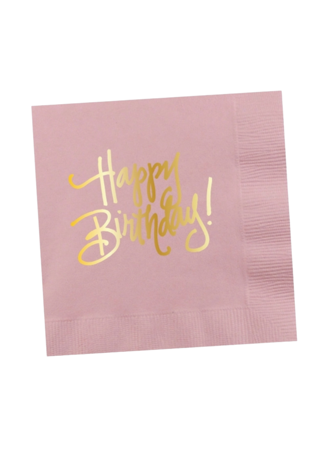 Happy Birthday Napkins by Natalie Chang