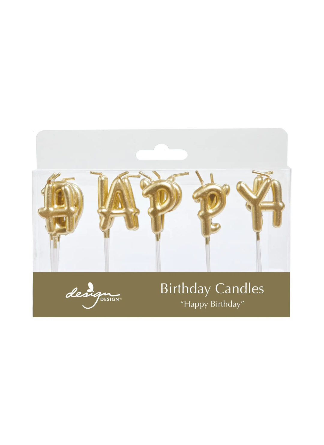 Pearl Birthday Letter Candles