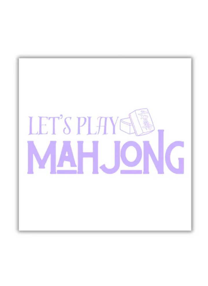 Mahjong Party Cocktail Napkins
