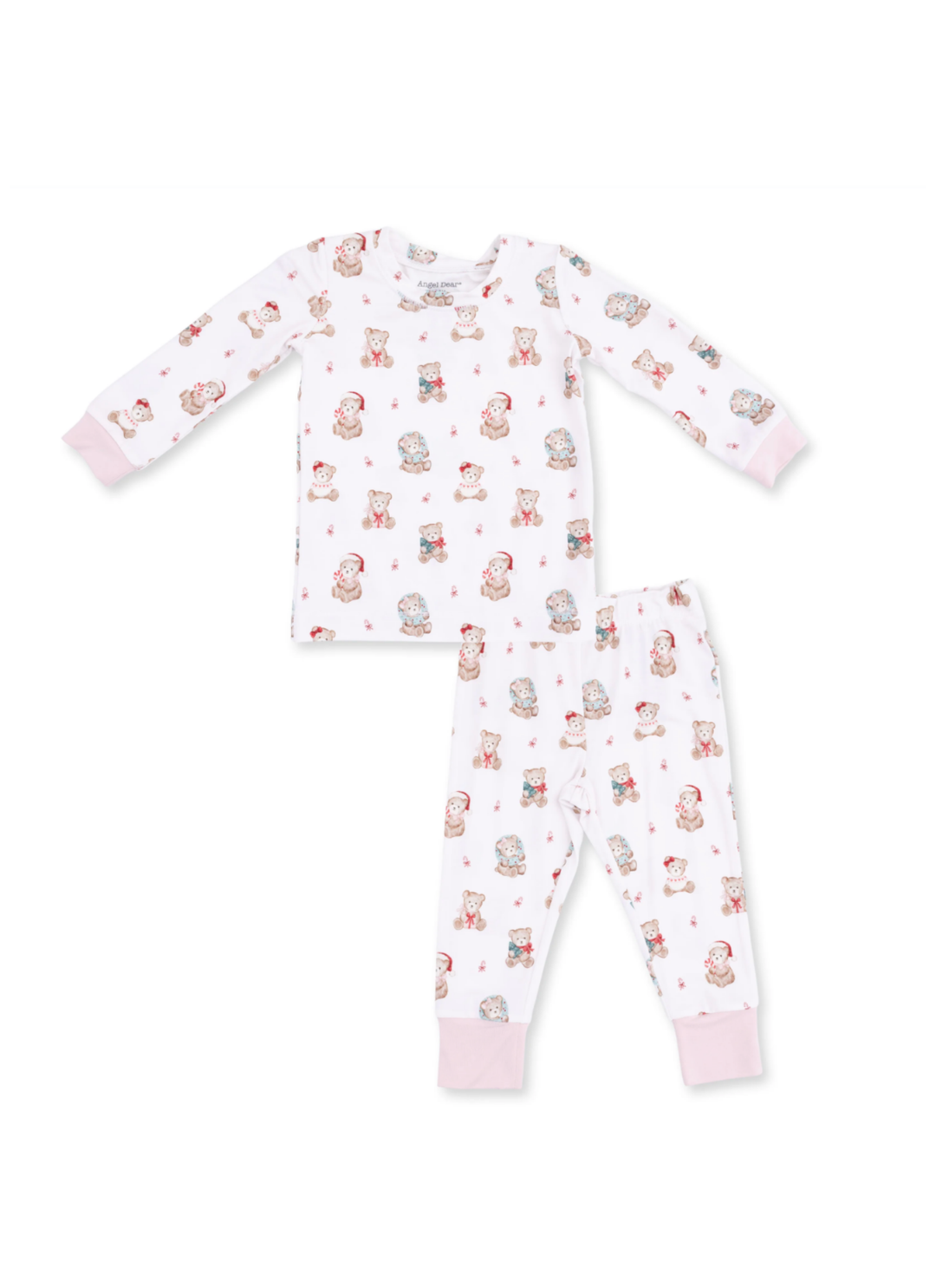 Christmas Teddy Bears in Pink Children&