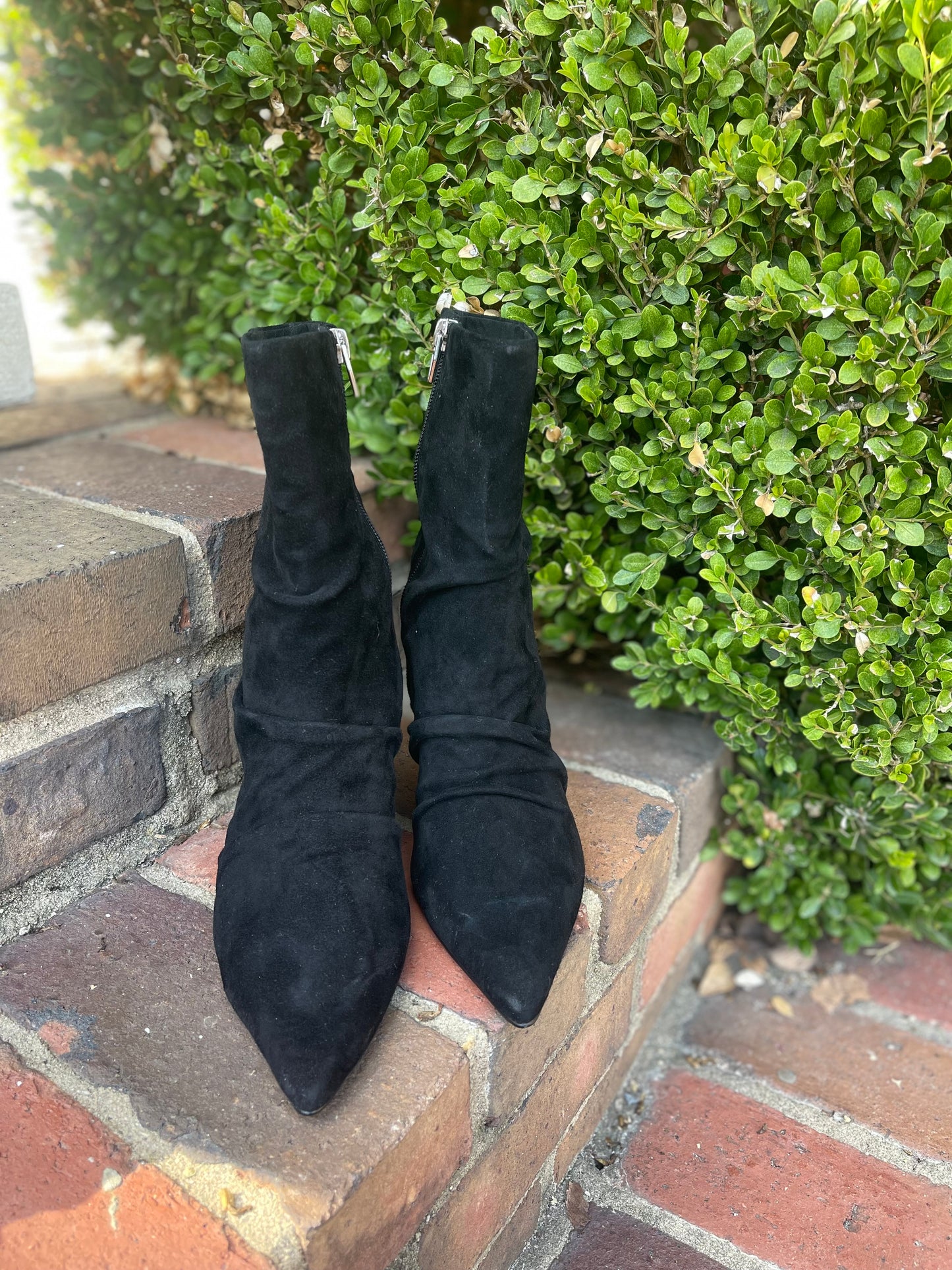 Fernly Boots in Onyx Suede by Dolce Vita 