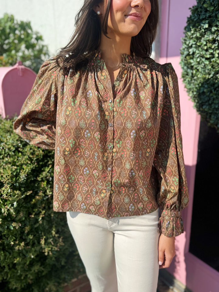 Maggie Floral Print Top