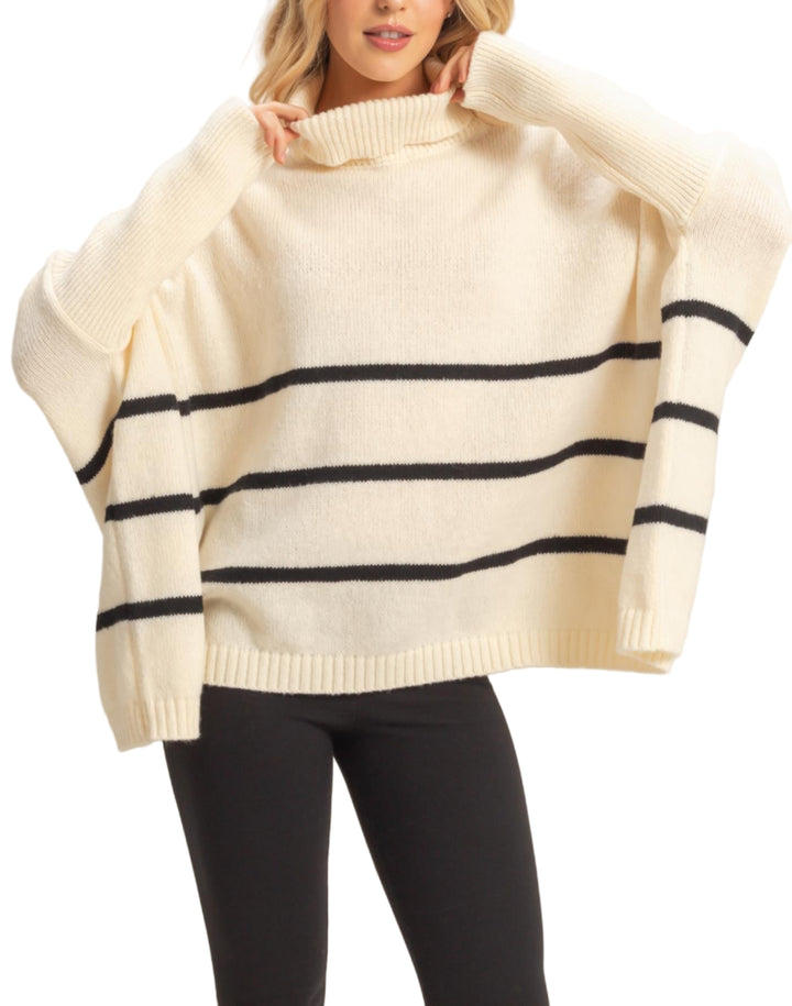 Lexi Oversized Stripe Sweater