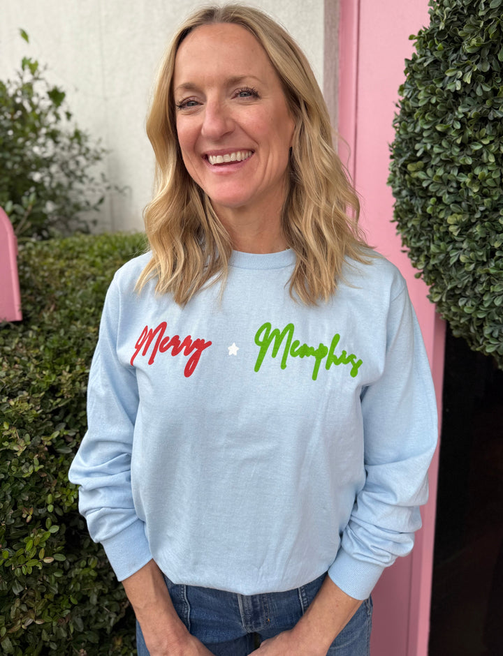 Rocking Around Memphis Long Sleeve T-Shirt