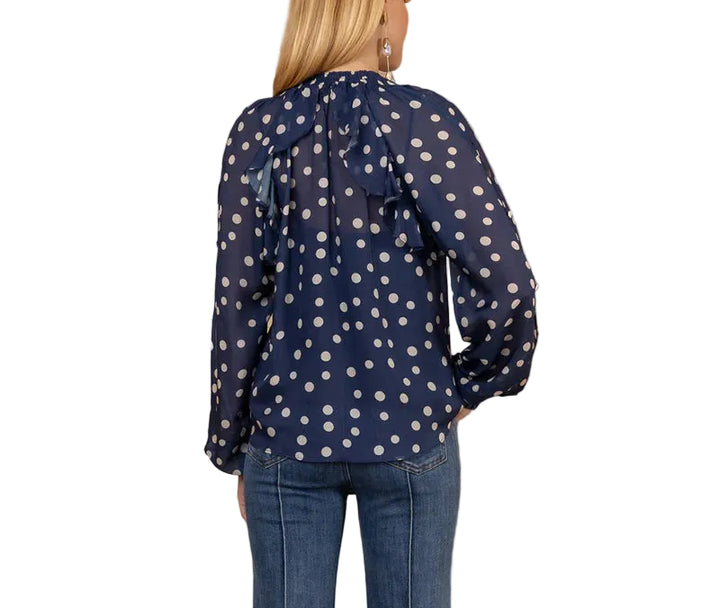 Effortlessly chic meets wonderfully whimsical with the Jaylene Silk Top in Navy. This washed chiffon beauty floats gracefully over your frame, while delicate heart buttons add a touch of romance to every wear. The included cami keeps you covered and comfortable, making this top perfect for layering or wearing solo. Dress it up for date night or down for casual weekend vibes—this versatile piece does it all with style and personality.