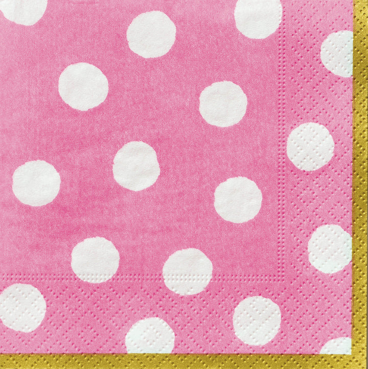 Spot On Polka Dot Tableware in Pink
