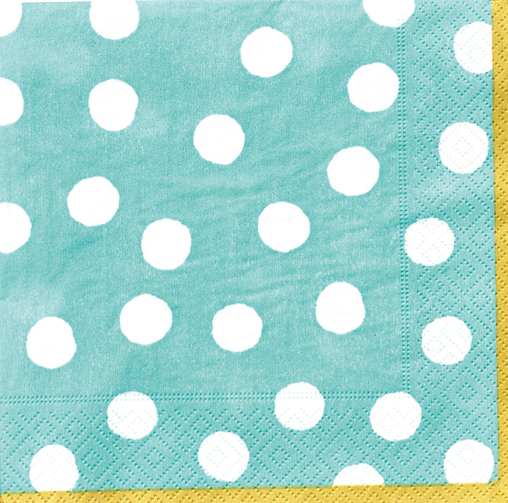 Spot On Polka Dot Tableware in Teal