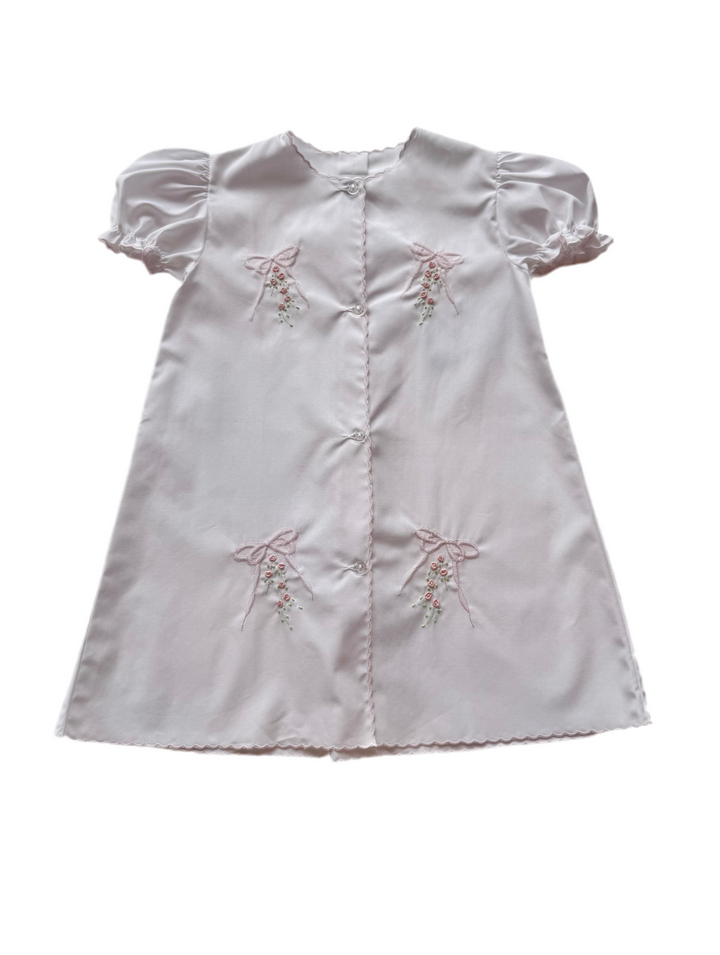 Puff Sleeve Scalloped Daygown by Auraluz