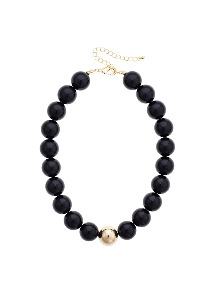 Beaded Ball Necklace - Pickering Boxwood