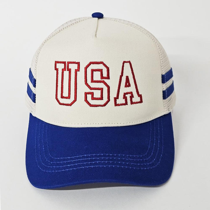 USA Trucker Hat - Pickering Boxwood