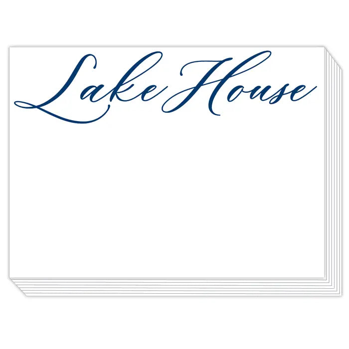 Beach/Lake House Slab Notepad