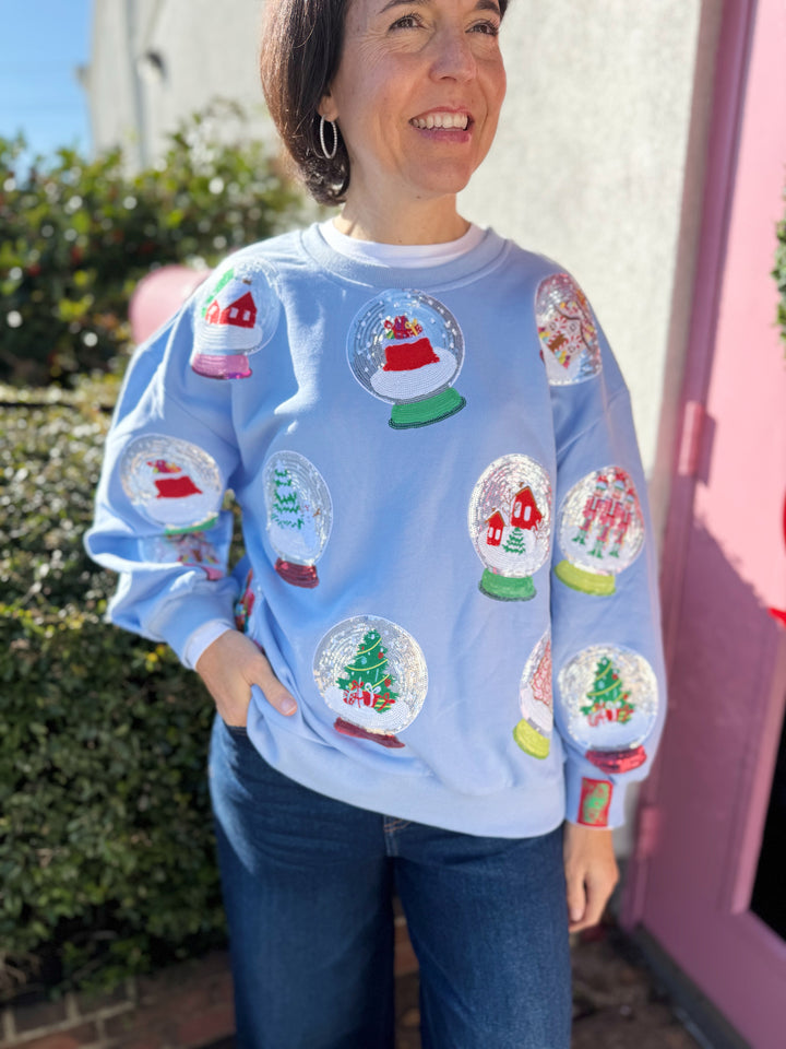 Christmas Snow Globe Sweatshirt