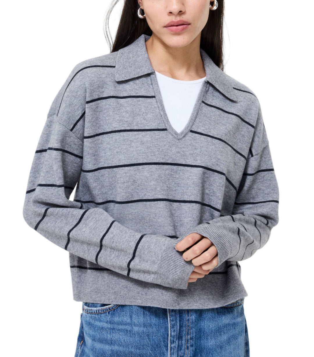 Sloane Knit Striped Pullover