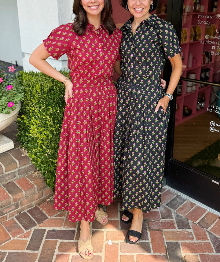 Aubree Floral Midi Set