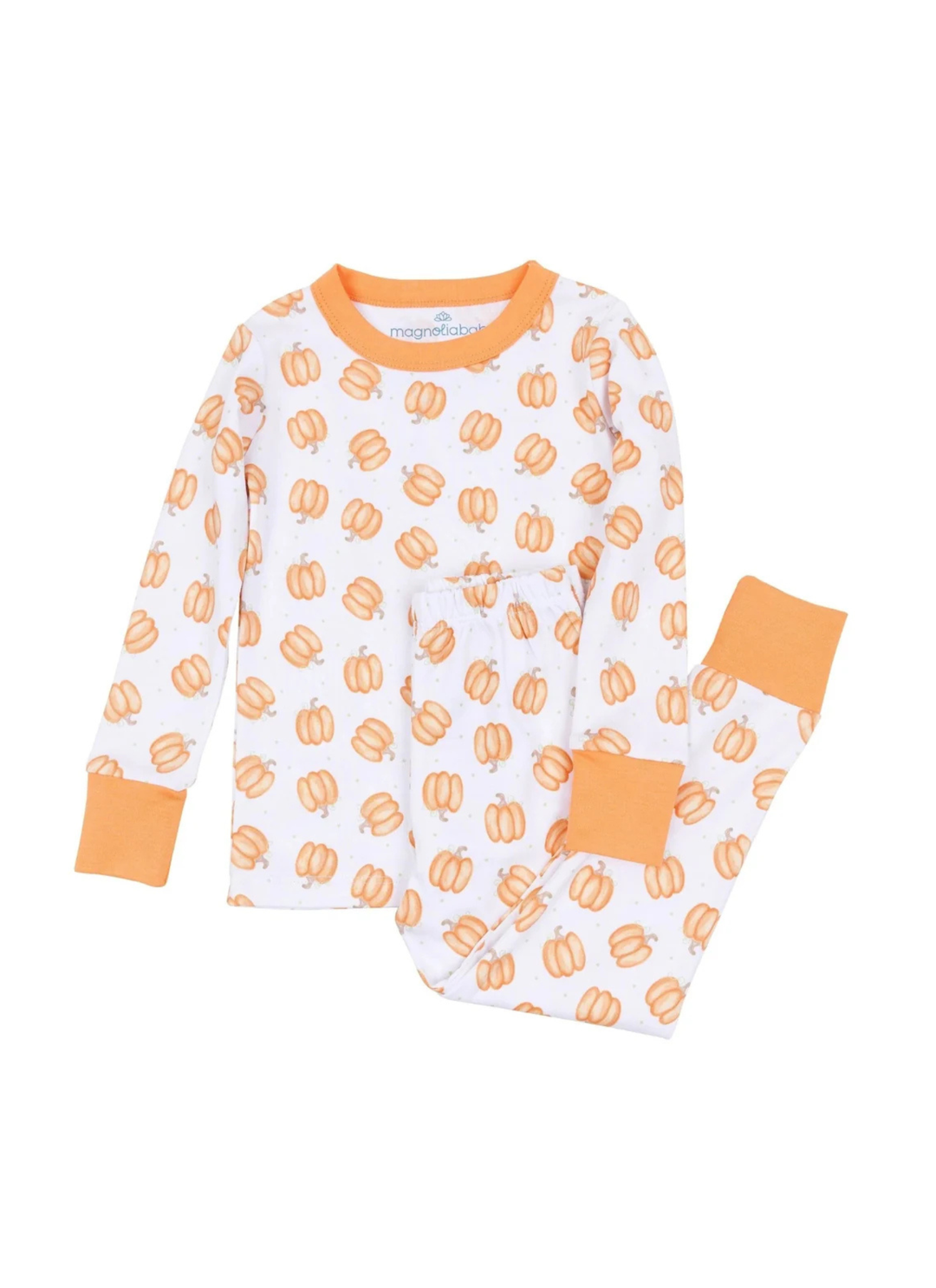 Baby Pumpkin Pajama Pant Set
