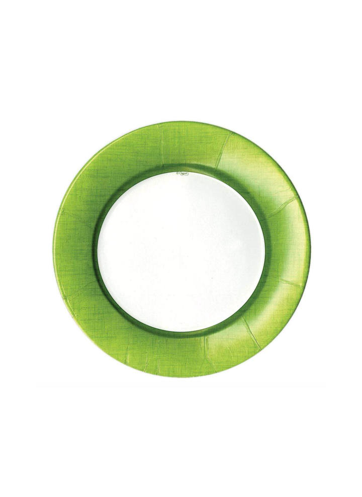 Linen Circular Plates - Pickering Boxwood