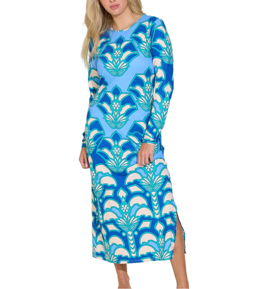 The Dorit Dress Desert Teal / M The Dorit Dress Desert Teal / M