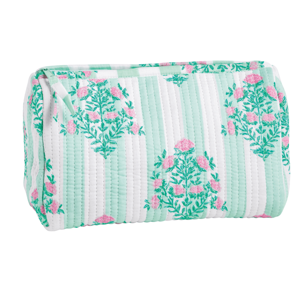 Dahlia Print Cosmetic Case