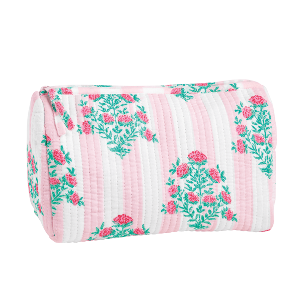 Dahlia Print Cosmetic Case