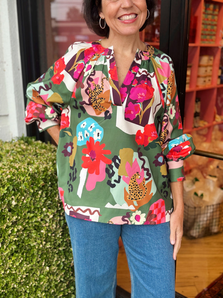Rhett Tunic in Untamed by Crosby by Mollie Burch