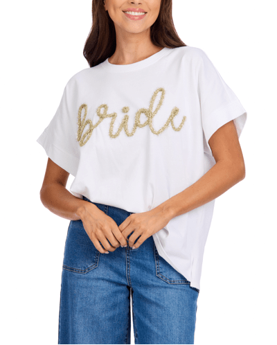 Bride Tinsel Top - Pickering Boxwood