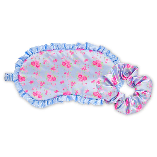 Ditsy Eye Mask and Scrunchie Set