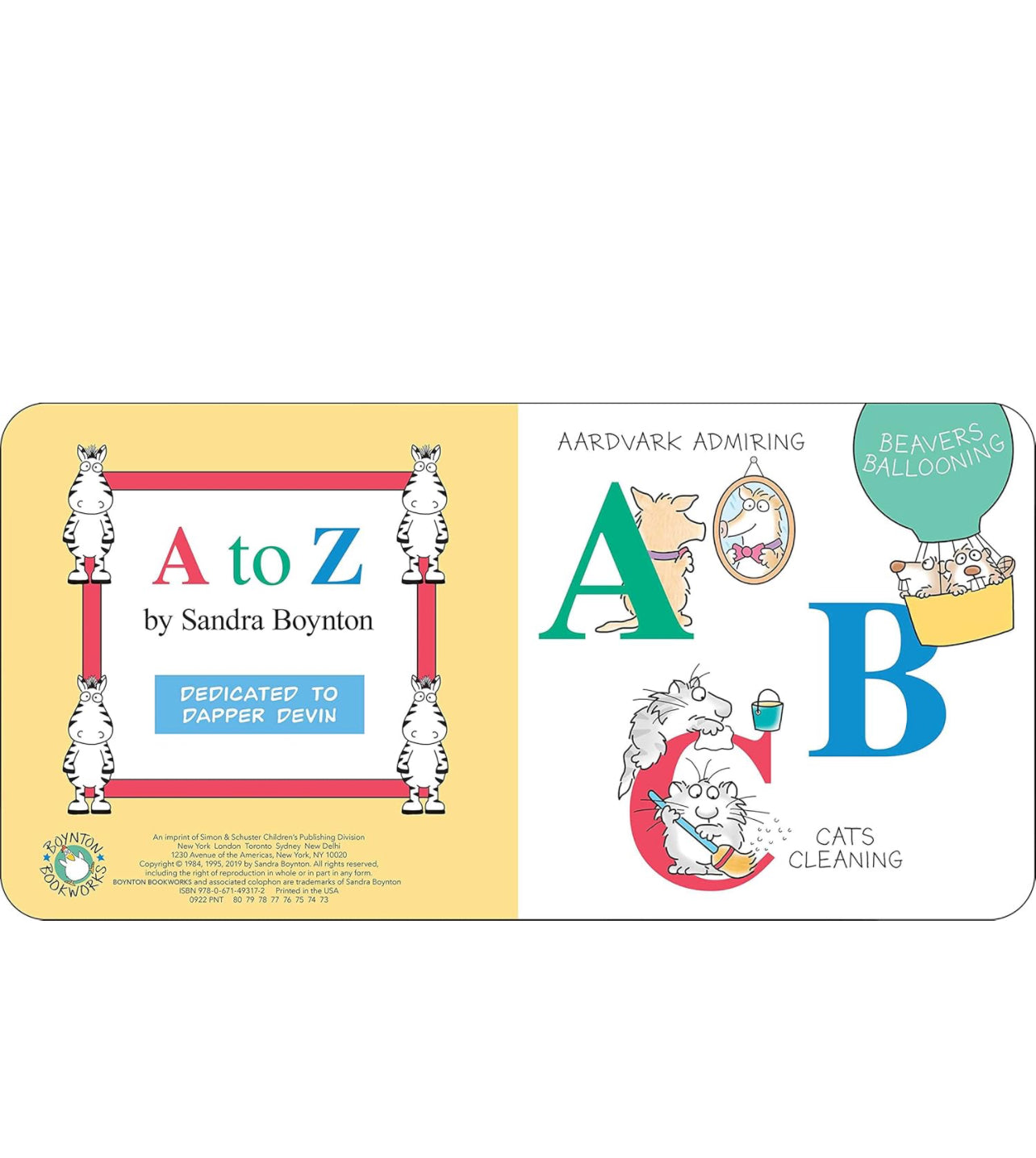 A to Z by Sandra Boynton