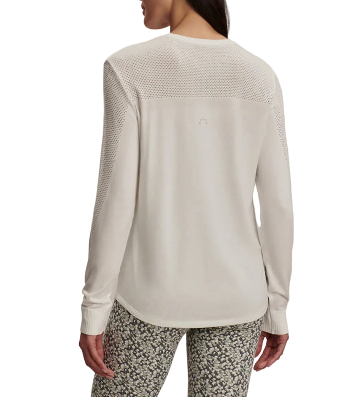 Samia Seamless Long-Sleeve Tee by Varley - Pickering Boxwood