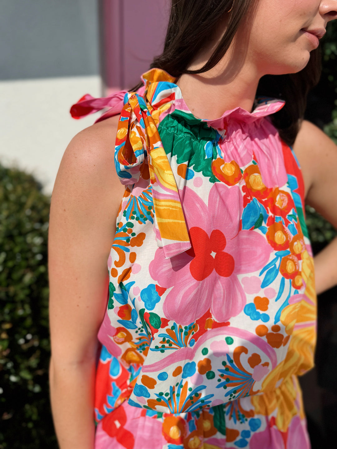 Bridget Short Set in Gardenscape