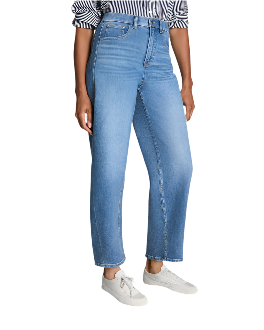 Barrel Leg Jeans by Spanx - Pickering Boxwood