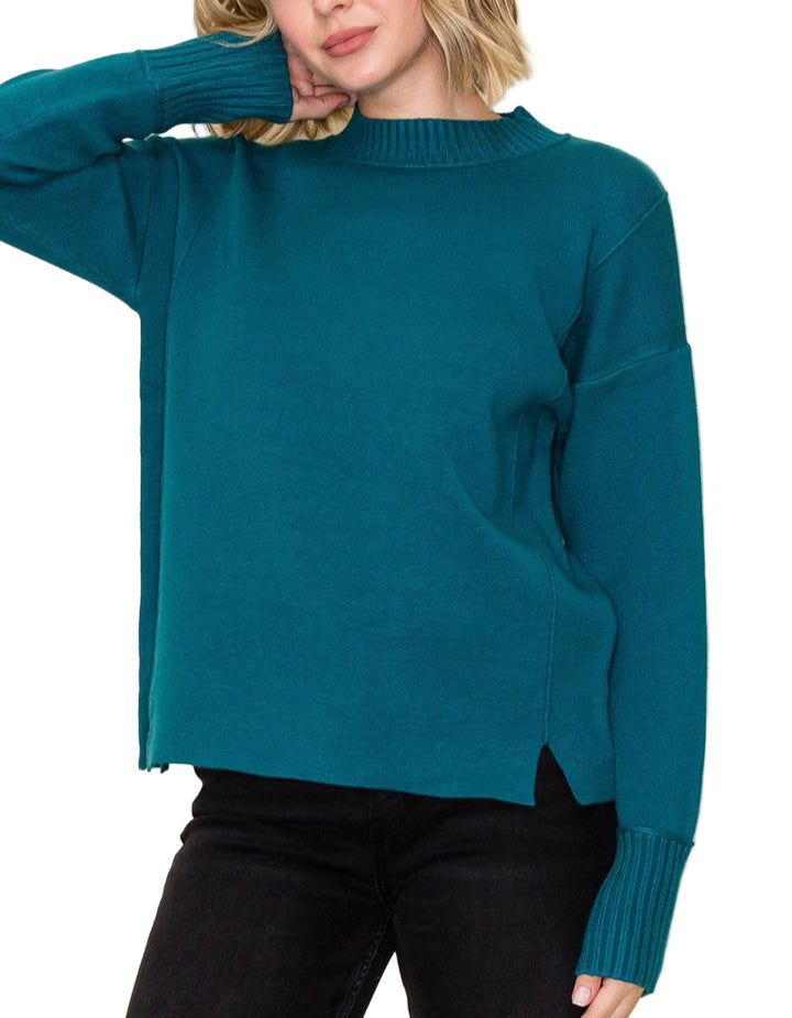 Andrea Mock Neck Sweater