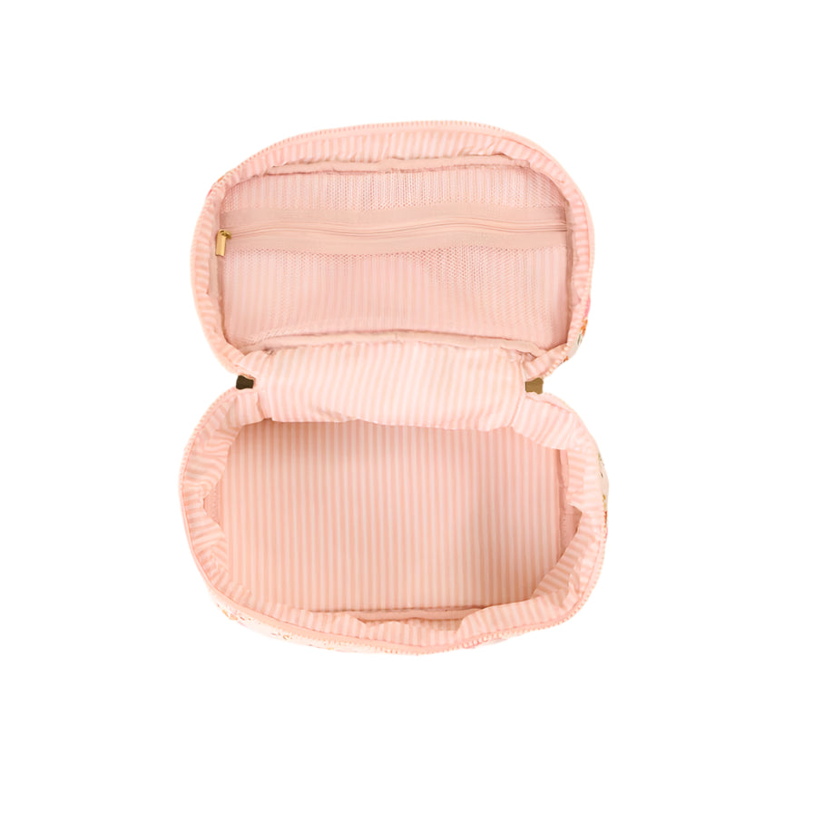 Glam & Go Quilted Cosmetic Bag