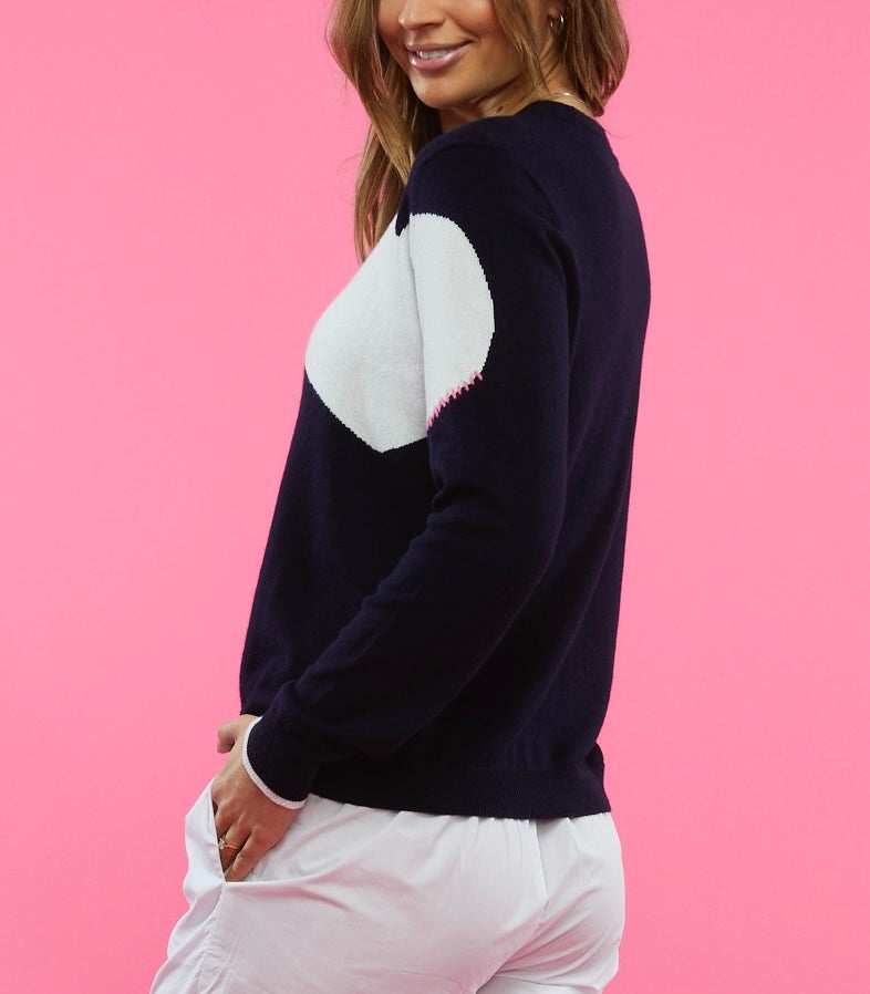 Love Patch Sweater by Zaket & Plover