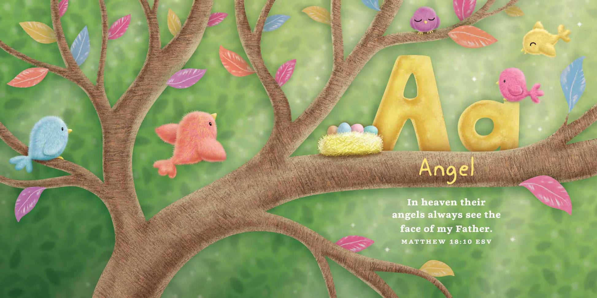 The Bible is filled with amazing promises for young and old alike. Children will love practicing their ABCs and learning these simple Scripture verses, introducing them to God's Word in a fun and colorful way.