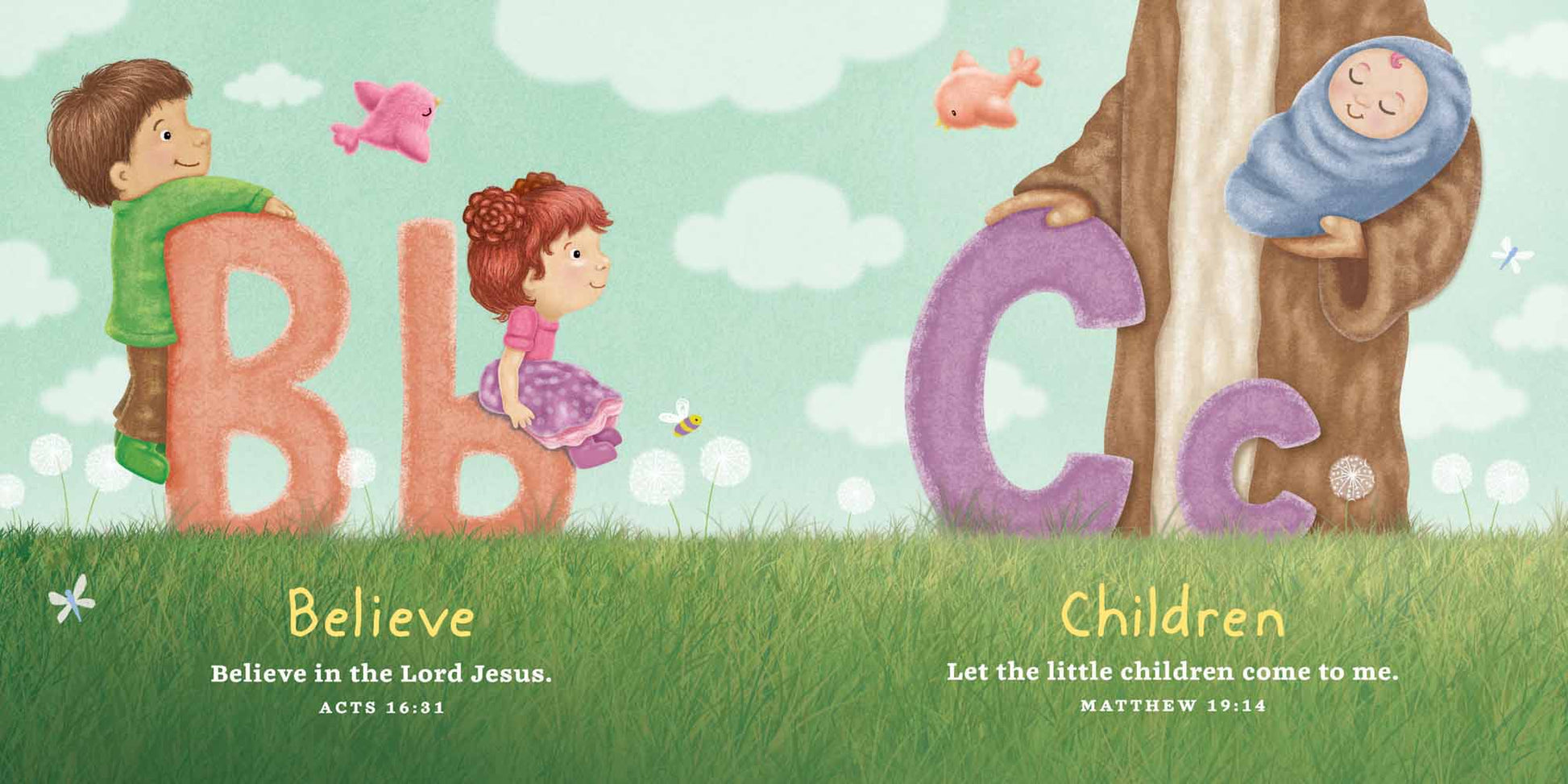 The Bible is filled with amazing promises for young and old alike. Children will love practicing their ABCs and learning these simple Scripture verses, introducing them to God's Word in a fun and colorful way.