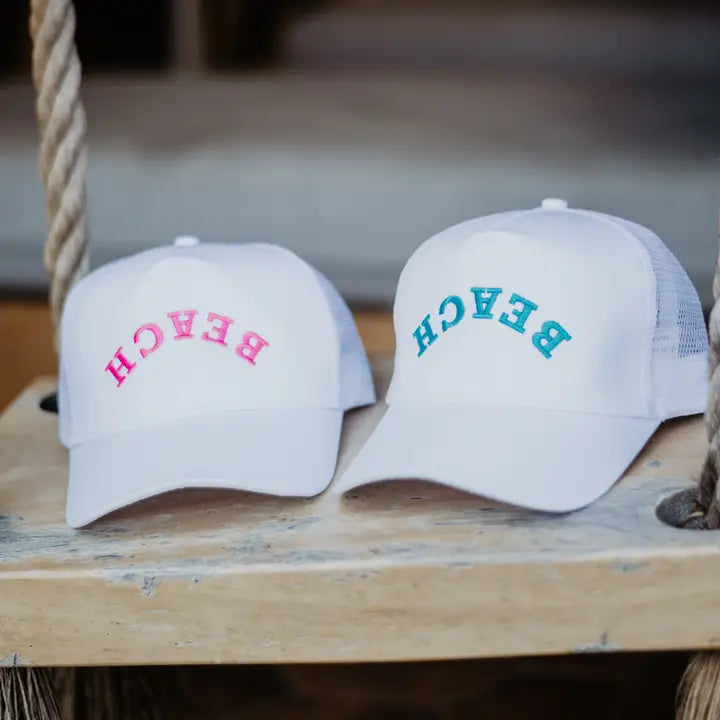 Beach Upside Down Trucker Hat