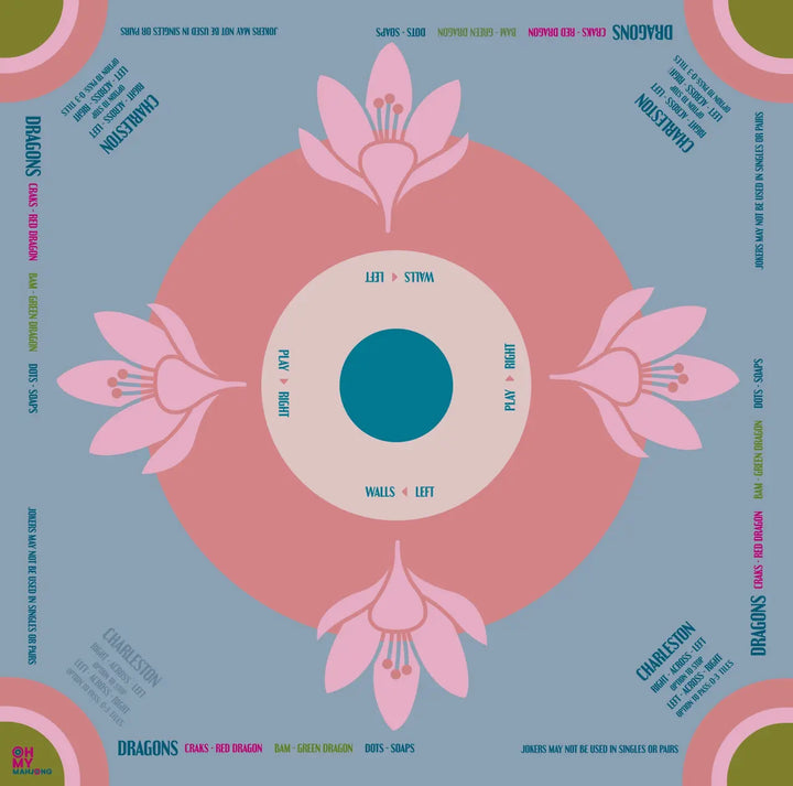 La Fete Mahjong Mat by Oh My Mahjong