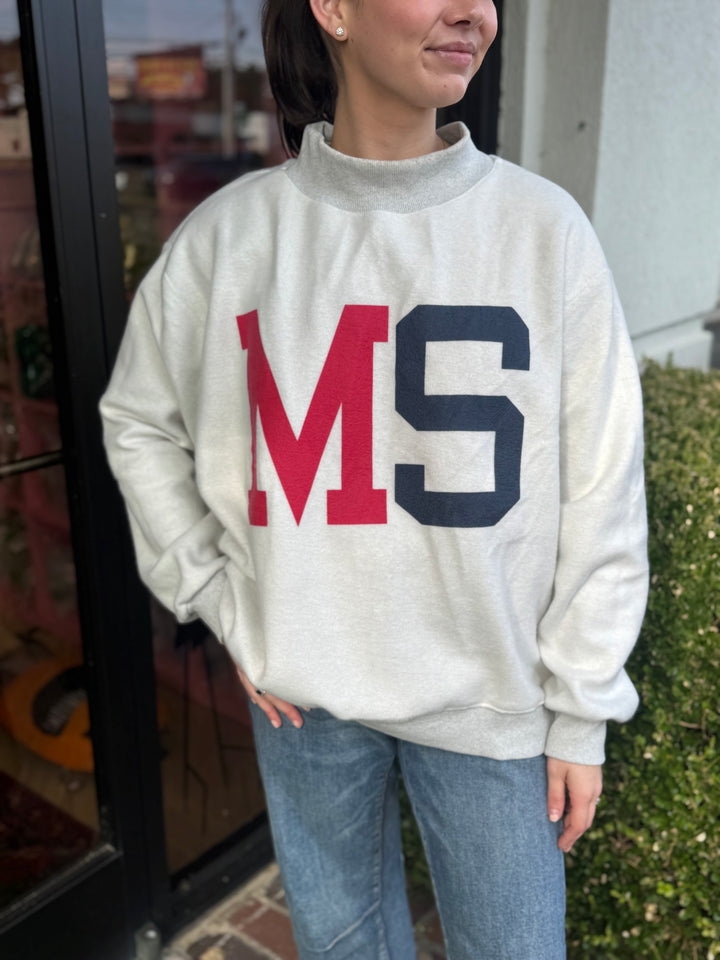 Mississippi Reversible Crewneck