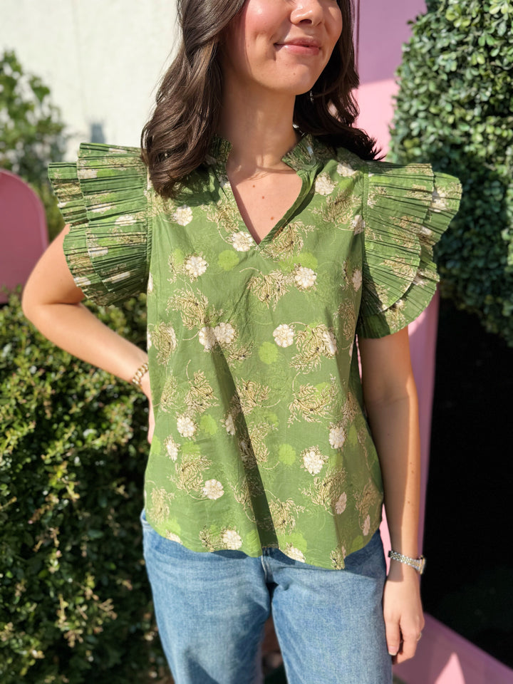 Vintage Floral Top