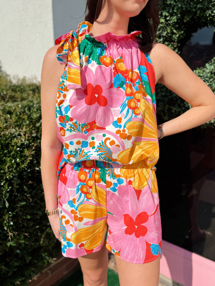 Bridget Short Set in Gardenscape