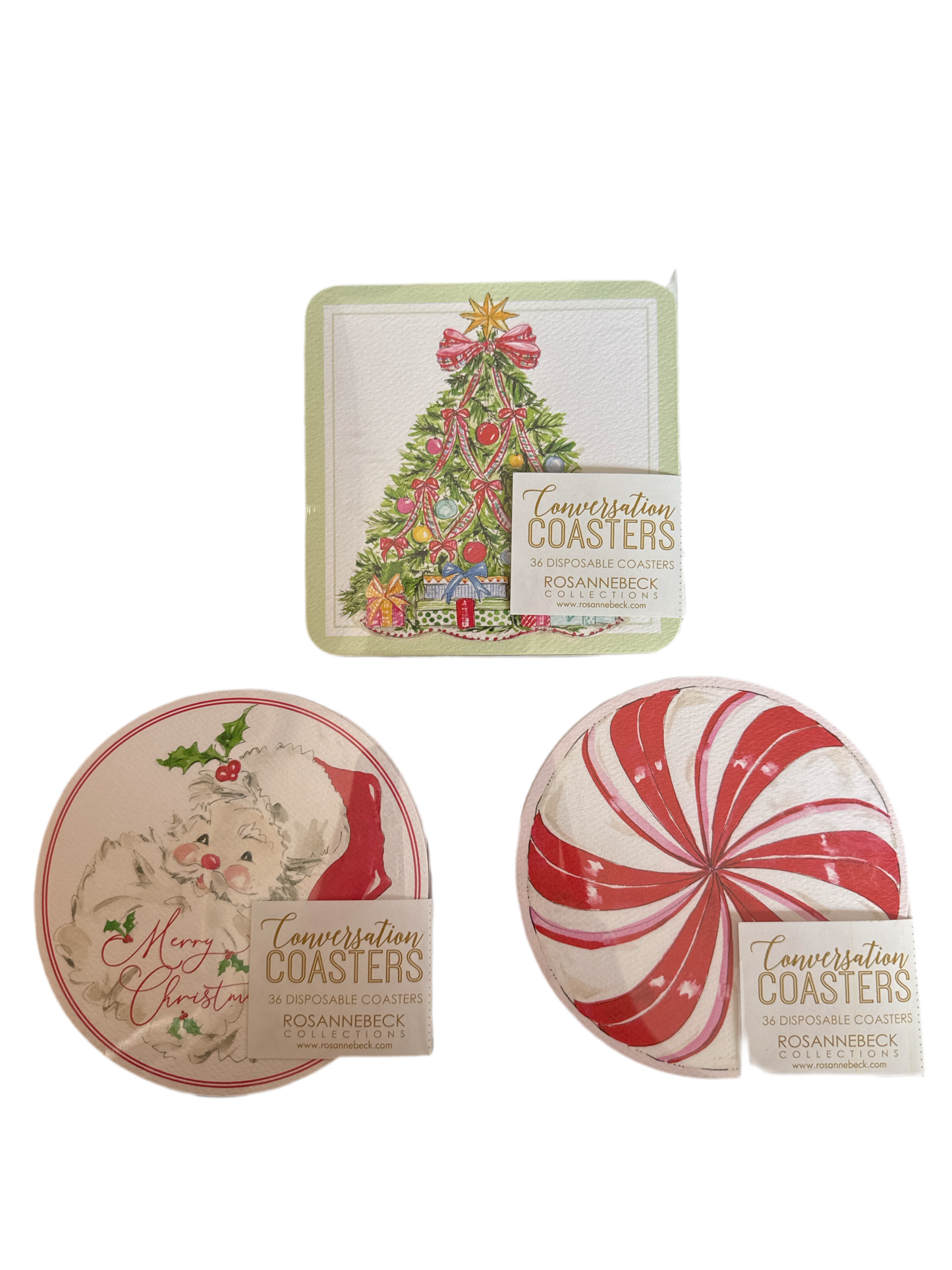 Christmas Conversation Coasters