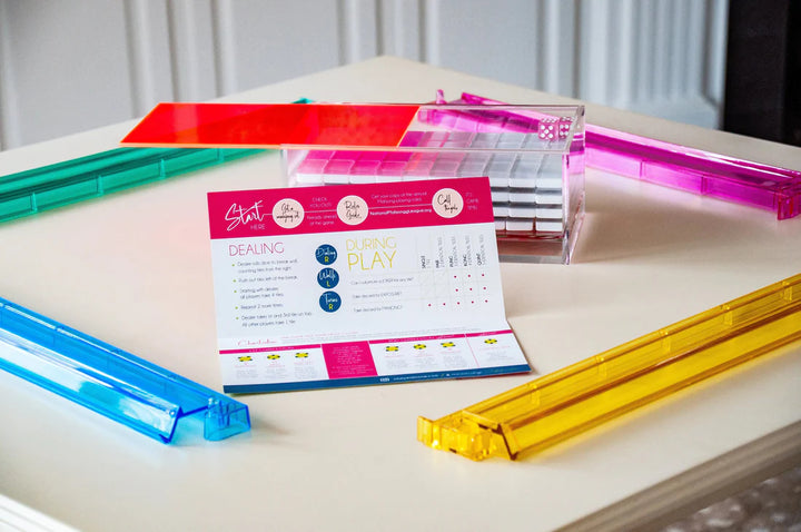 Acrylic Rack & Pusher Set by Oh My Mahjong