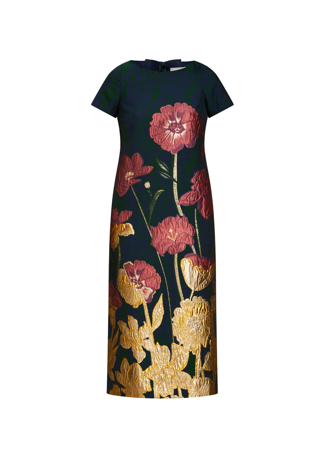 Adria Midi Dress in Demitasse Flowers by Mestiza