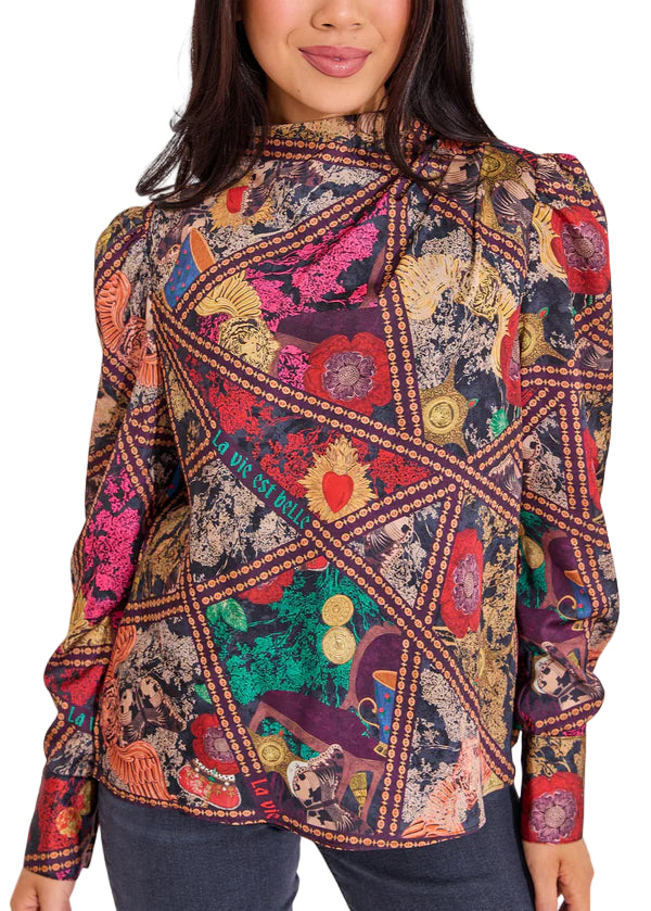 Scarlett Top in Royalty by Alden Adair