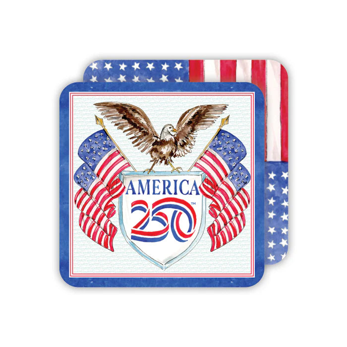 America 250 Cocktail Coasters