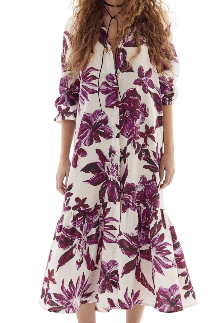 Meknes Dress in La Fleur Print